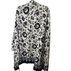 Beach Cabana Women's One Size Coastal Grandma Cover Up Lagenlook Kaftan Duster